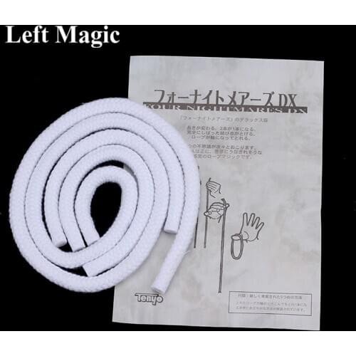Tenyo Four Nightmare DX Rope Magic Tricks Long Short Rope Illusion trucos de Magia Magician Stage Gimmick Accessories Mentalism