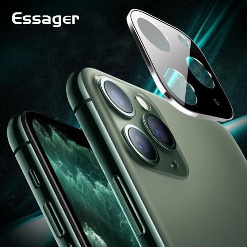 Essager Camera Lens Screen Protector For iPhone 11 Pro 11pro Max 0.3mm Ultra Thin Full Cover Film 9H Back Camera Tempered Glass