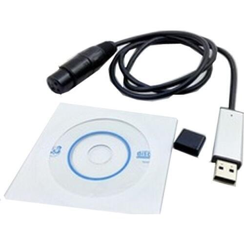 1X Mini USB to DMX512 interface adapters DMX512 computer PC satage lighting controller free shipping