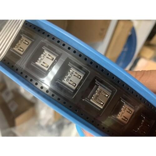 300pcs original new For PS4 100x hdmi-compatible Socket Port Interface Connector with code For CUH-10XX 11XX