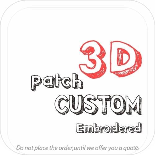 3D Pvc Velcro Custom Brand Logo DIY Patches Embroidery Clothing Iron-on Heat Transfer A-level Press Girl Custom T-shirt Patch