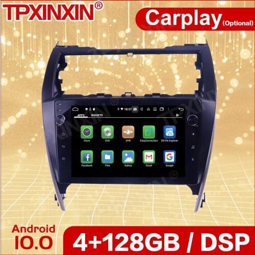 Wireless Carplay 2 Din Car Android Stereo Receiver For Toyota Camry 2012 2013 2014 2015 2016 2017 Radio Head Unit Player Screen