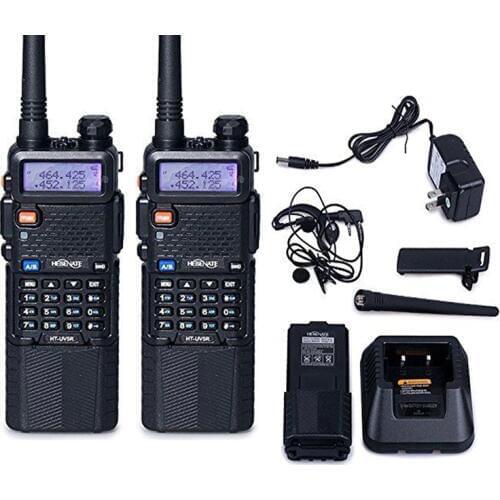 2 PCS Two Way Radio Walkie Talkie Baofeng uv-5r 3800 Battery For CB Ham Radio Station uv 5r VOX Comunicador Portable Radio Sets