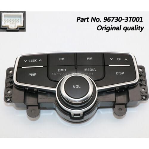 OE# 96730-3T001 Keyboard Assembly KH Rear Remote Control Switch Without Dial for Hyundai