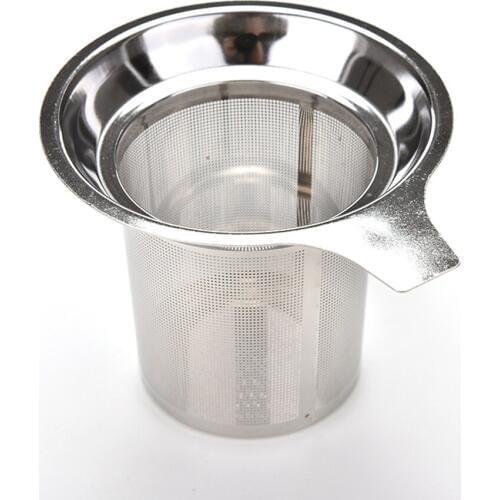 Reusable Mesh Tea Infuser Stainless Steel Loose Tea Leaf Spice Filter Wire Tea Strainer Drinkware Kitchen Accessories