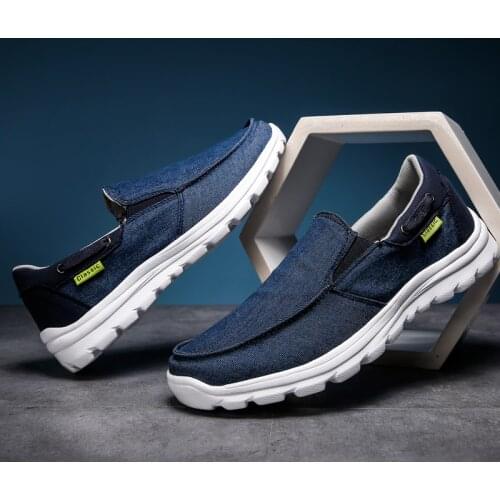 Men Loafers Casual Shoes Light Sneakers Fashion Canvas Boat Shoes Comfortable Men Casual Shoes Mens Summer Shoes