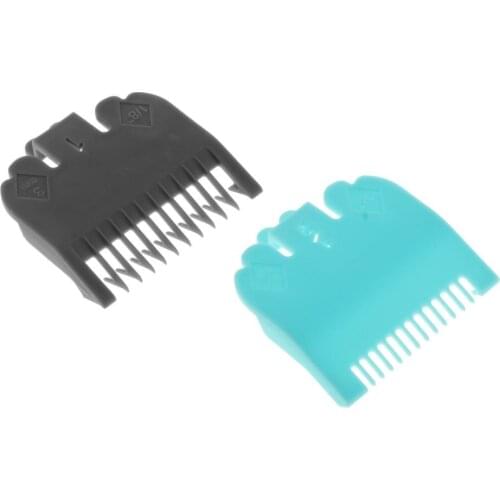 Hair Coded Spare Cutting Guide Comb Set 1/8” 1/16'' 3mm 1.5mm for Barb