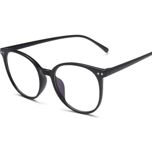 New Optical Glasses Frame For Women Anti Blue Light Ultralight Eyeglasses Female Male Transparent Black Pink Blue Oculos