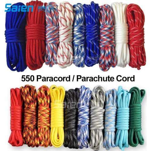 550 Paracord / Parachute Cord, 103 Continuous Feet, 620 lb. Breaking Strength - Authentic MIL-C-5040, Type III, 7 Strand, 5/32"