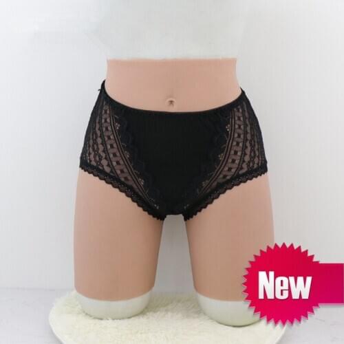 Crossdressing Silicone Artificial Penetrable Fake Vagina Underwear Hip Pant Transgender Shemale Queen Crossdresser Shapewear New