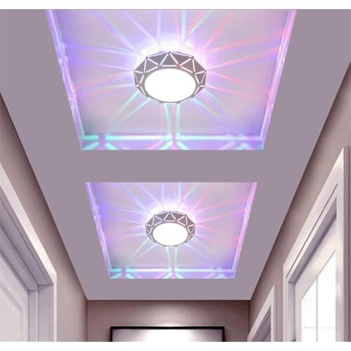 Modern LED Ceiling Light Hallway Living Room Lamps Porch Bedroom Kitchen Ceiling Lamp Round Decorative Aisle Balcony Gallery