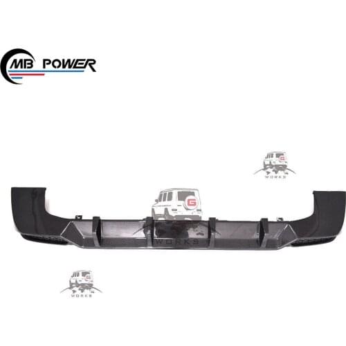 Car Body Parts Top Style G Class W463a W464 G63 Car Back Rear Fins Bumper Diffuser Protector Cover Lip Spoiler Deflector