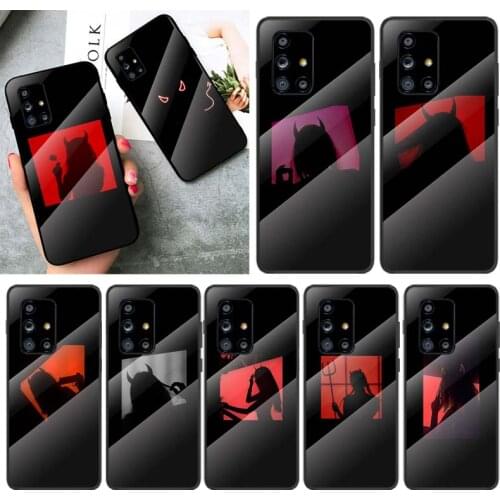 Aesthetic Devil Woman For Samsung Galaxy A91 A81 A72 A71 A52 A51 A41 A31 A21S A11 A01 Tempered Glass Cover