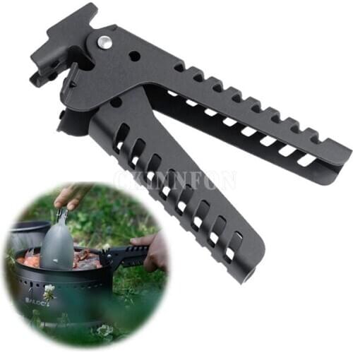 100Pcs/Lot Camping Anti-hot Slip-resistant Pot Bowl Pan Bowl Gripper For Cookware Cooking Picnic Arm Holder Handle Clip Clamp