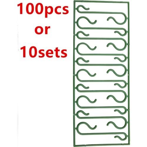 100pcs Christmas Ornaments S Shape Hooks Christmas Tree Decoration Multi Purpose Holders S Shape Hook Dropshipping Home Tools
