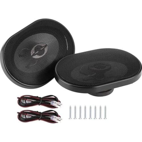 2PCS 380W Car Audio Speaker 5x7in HiFi Coaxial Stereo Speaker for Car Door Trunk Glove Box Panel
