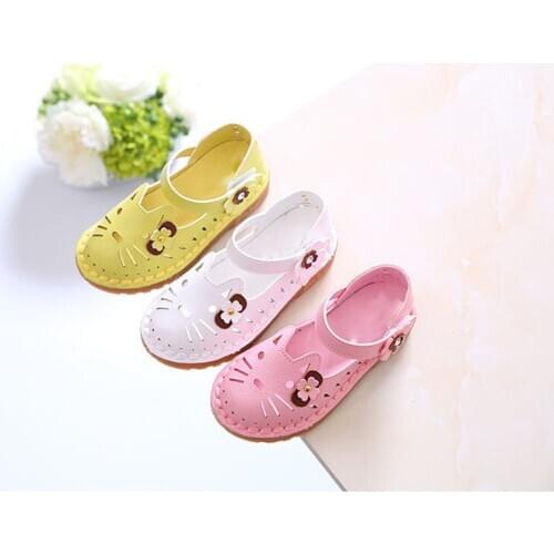 2021 spring girls Shoes Princess Baby Girls Sneakers Soft Cat Chaussure Enfant Cute Toddler Sneaker Kids Shoes For Girls