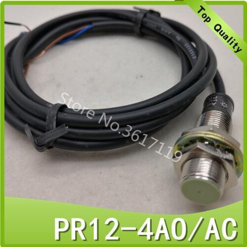 5pcs/lot PR12-4AO Inductive type proximity switch ac second-line type normally open normally PR12-4AC