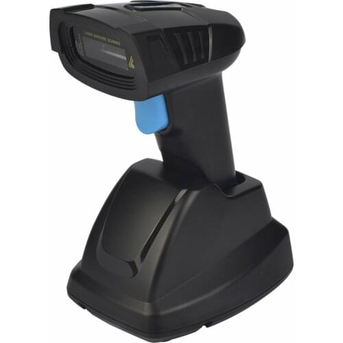 Wireless 2.4G 1D Bar Code Scanner 2D QR Code Reader Handheld USB Wired Barcode Scanner Gun with Stand for Android Windows iOS