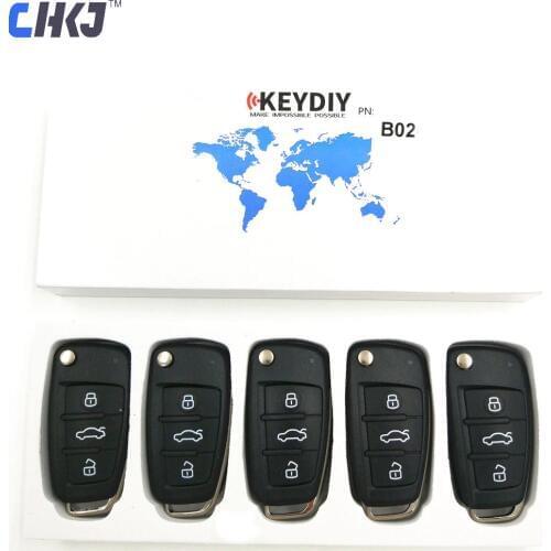 CHKJ 5pcs/lot KEYDIY B Series B02 3 Buttons KD900 Remote Key For KD900 KD900+,URG200 Key Machine Remote Control