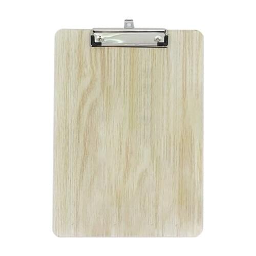 Portable A4 A5 Wooden Writing Clipboard File Hardboard Document Holder Office Stationery