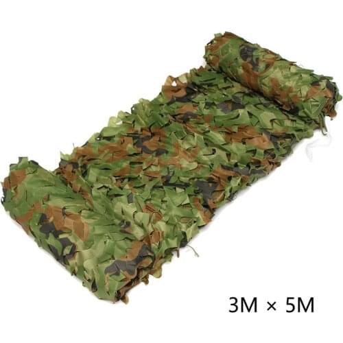 Double-sided camouflage net camouflage net camping Woodlands Blinds Military Camouflage Camo Net Netting