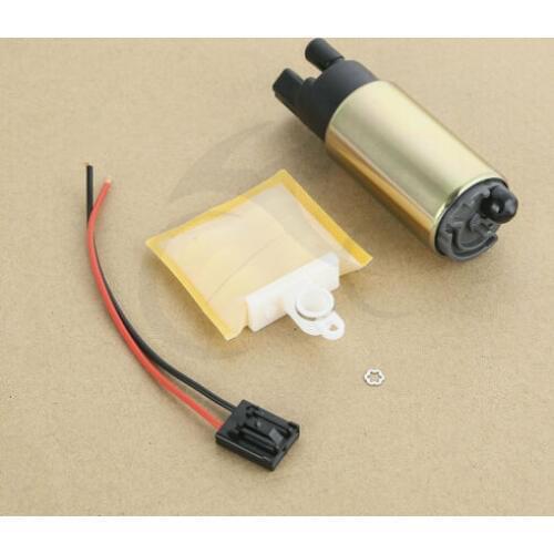 Motorcycle Electric Fuel Pump & Strainer For Harley Dyna Softail Sportster 883 1200 New