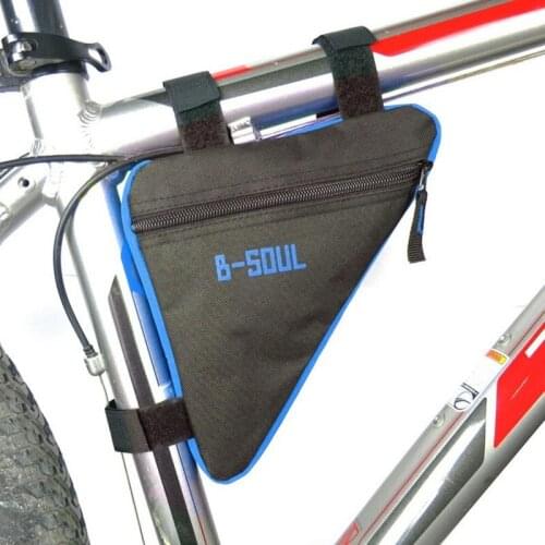 Bicycle Bag Cycling Accessories Waterproof Touch Screen MTB Frame Front Tube Storage Mountain Road Bike Bag for 5.0 inch Phone