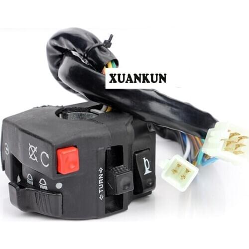 ATV Motorcycle Modification 110cc-250cc Four-wheel Off-road ATV Left Hand Five-function Switch Without Damper