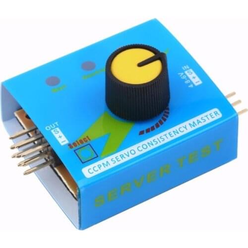 Multi Servo Tester 3CH ECS Consistency Speed Controler Power Channels CCPM Meter Servo Motor For Arduino UNO R3
