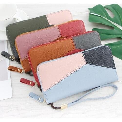 Luxury Brand Leather Women Wallet Long Zipper Coin Purses Tassel Design Clutch Female Money Credit Card Holder