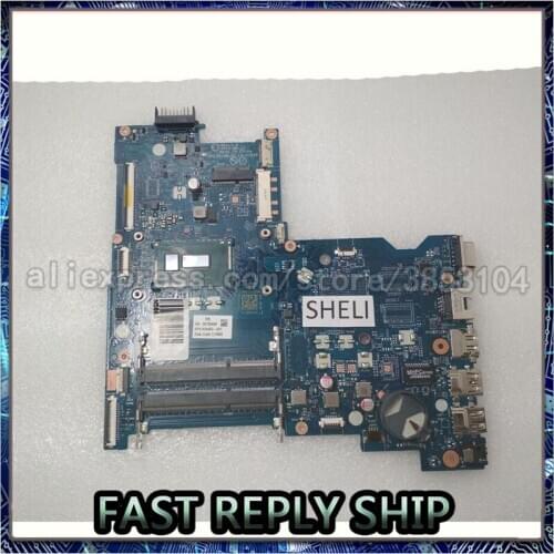 SHELI For HP 15-AC 440 G3 Motherboard with 3825U AHL50/ABL52 824453-001