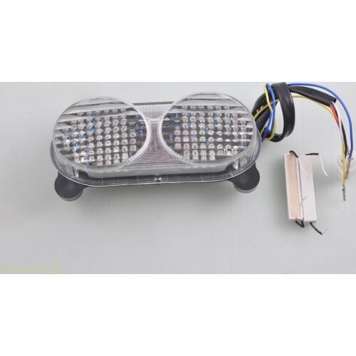 Motorcycle ABS Injection Tail Signal Light For Kawasaki ZZR600 ZX6R ZX9R 05-07 2005 2006 2007 2005-2007[TL28]