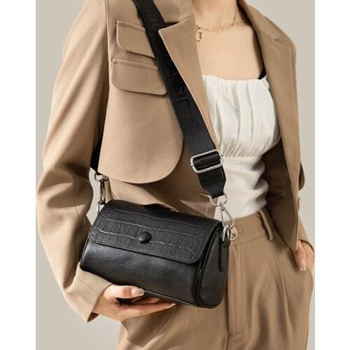 Luxury Women Genuine Leather Handbags Fashion Designer Female Small Crossbody Bags for Women High Quality Shoulder Messenger Bag