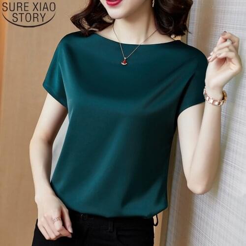 Spring Summer New Korean Clothes Knitted Blouse Sexy Diamonds Transparent Women Tops Ropa Mujer Shirt Short Sleeve Elastic Tees