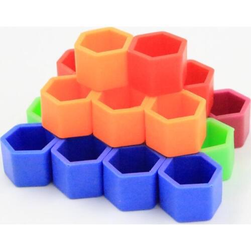 19mm 20Pcs Automotive Silicone Wheel Screw Protective Cap for Audi A4 B6 A3 A6 C5 Q7 A1 A5 A7 A8 Q5 R8 TT S4 S5 S6 S7 S8 SQ5