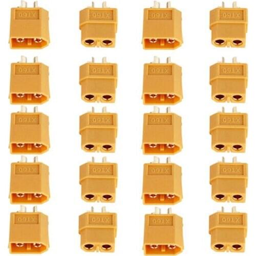 2/4pcs XT60 XT-60 XT 60 Plug Male Female Bullet Connectors Plugs For RC Lipo Battery (1/2Pairs)