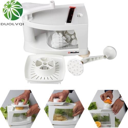Potato Vegetable Shredder Slicer Cutter Set Multi-functional Adjustable Manual Slicers Stainless Steel Blade Kitchen Accessories