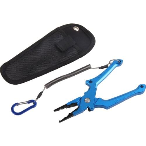 Multifunctional Fishing Pliers Fishing Tools Line Cutter Corrision Resistance Aluminum Alloy Scissors Hook Remover Fishing Tools