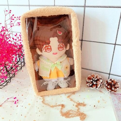 [MYKPOP]Dolls Accessoires: PVC bag for 20cm Dolls Doll Holding (Without doll) KPOP Fans Collection SC20091113