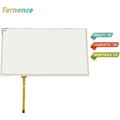 New 8 Inch 4Wire Resistive Touch Screen Panel Digitizer Glass for HSD080IDW1-C01 LCD Screen touch panel Glass Free shipping