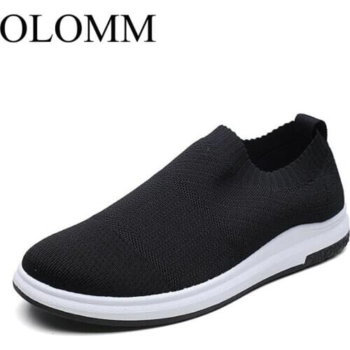 OloMM Mens Breathable Sneakers