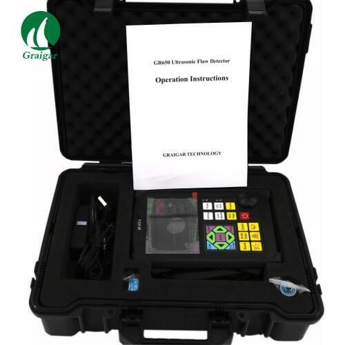 GR650 Portable Ultrasonic Flaw Detector Measuring Range 0 ~ 10000mm