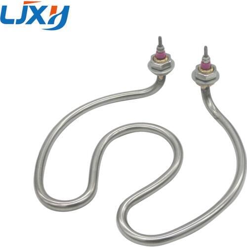 LJXH 220V 2500W Coil Heating Element for Boiled Water Bucket,Stainless Steel Electric Parts Heat Pipes for Heating Boiler/Tank