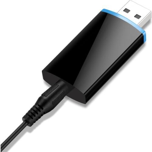 USB Bluetooth Receiver Wireless A2DP Aux Bluetooth Audio Music Receiver Adapter Pair 2 Phones for Car Home Speaker Sound System