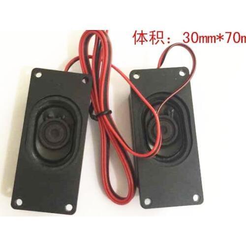 1 Pair 8 ohms 5W Audio speaker Small Speakers Amplifier For Universal LCD Controller Board kit New