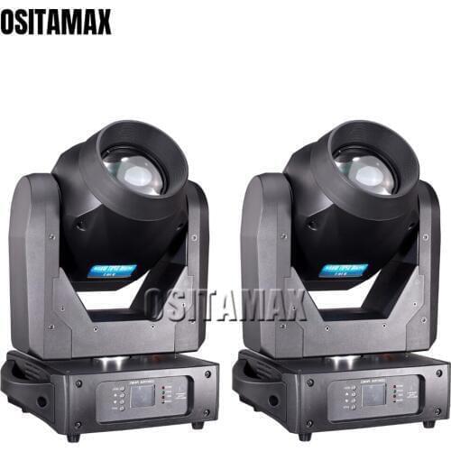 2pcs+flightcase DMX Stage Light 150w led 3in1 beam spot wash dj professional lyre moving head Party Light