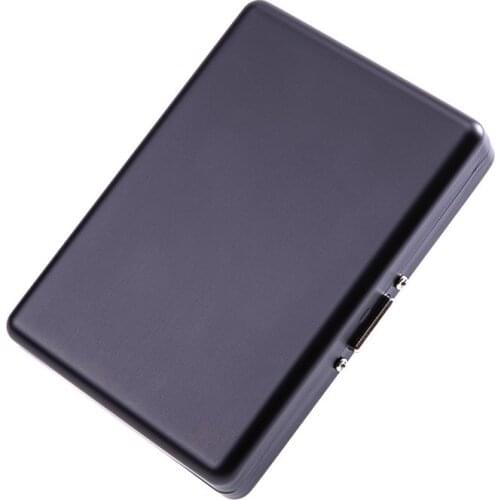 4-Color Metal Aluminum Cigarette Case Box With Flip Cover Thick Medium And Slim Cigarettes