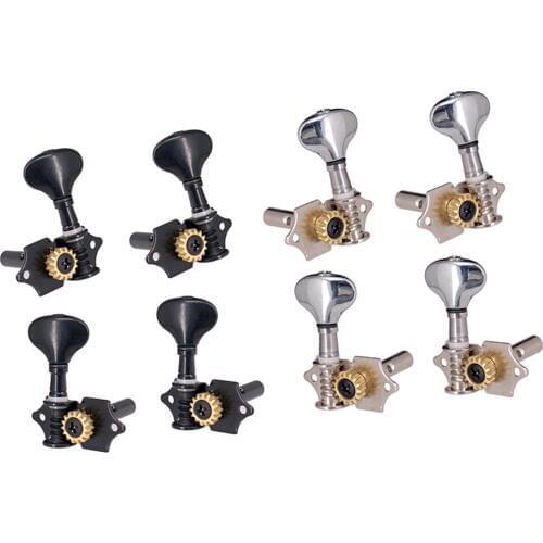 4 Pieces Ukulele String Tuning Peg Tuner Machine Head Set 2R 2L