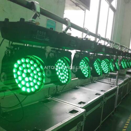 6lot Profesional led ring light led moving head wash 36x10w rgbw 4in1 moving head zoom led circle